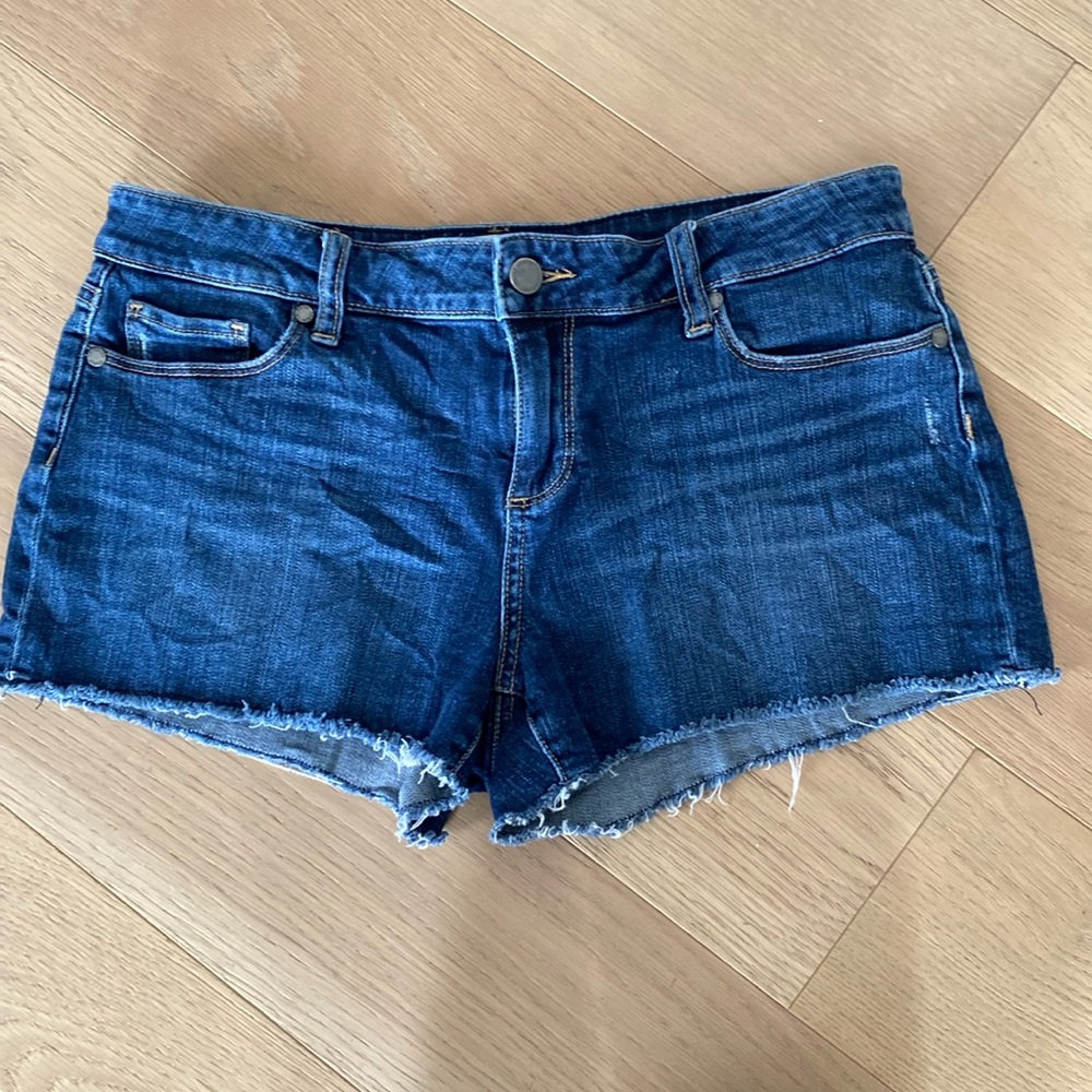 Paige brand- Bobby short jean  distressed look
